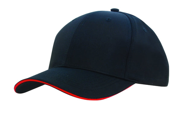 Headwear-Sports-Ripstop-Cap-with-Sandwich-Trim