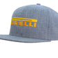 Headwear Premium American Twill Flat Peak Cap (4158)