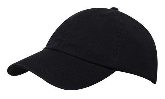 Headwear-Headwear Washed Chino Twill Cap-Navy / Free Size-Uniform Wholesalers - 5