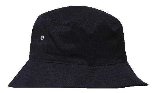 Headwear-Double-Pique-Mesh-Bucket-Hat