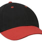 Headwear-Headwear Brushed Heavy Cotton-Black/Red / Free Size-Uniform Wholesalers - 3