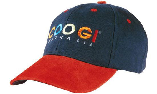 Headwear-Headwear Brushed Heavy Cotton with Suede Peak Cap--Uniform Wholesalers - 1