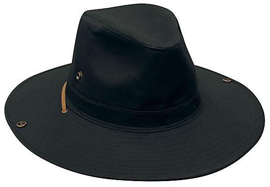 Headwear-Headwear Safari Cotton Twill Hat-Black / S-Uniform Wholesalers - 2