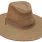 Headwear-Headwear Collapsible Cotton Twill & Soft Mesh Hat-Sandstone / S-Uniform Wholesalers - 4