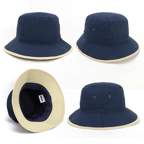 Grace Collection Microfibre Bucket Hat-(AH678/HE678)