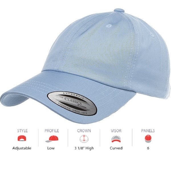 Yupoong Low Profile Cotton Twill Dad Hat (6245CM)