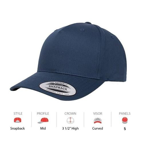 YUPOONG  Classic 5 Panel -  (6607)