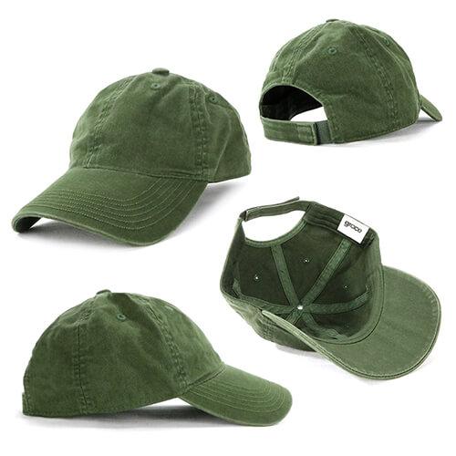 Grace Collection Enzyme Washed Cap(AH130/HE130)