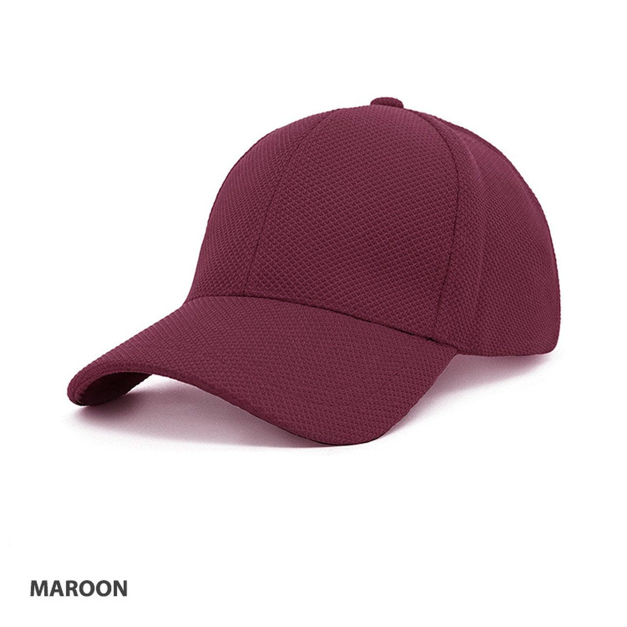 Grace Collection PQ Mesh Plain Sandwich Design Cap-( AH150/HE150)