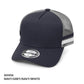 Grace Collection A-Frame Striped Trucker Cap-(AH456)