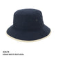 Grace Collection Microfibre Bucket Trim Hat-(AH678/HE678)