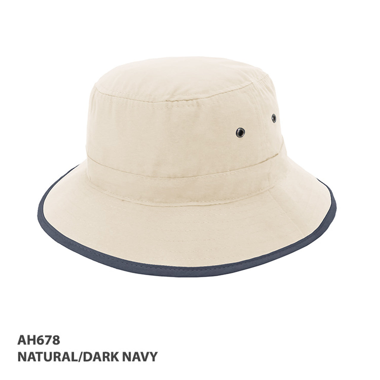 Grace Collection Microfibre Bucket Trim Hat-(AH678/HE678)