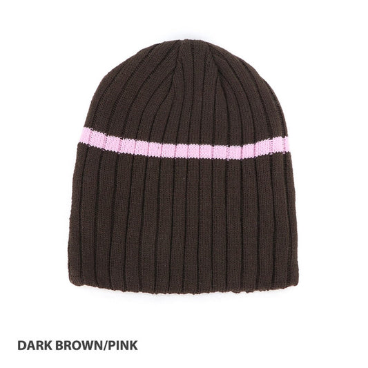 Grace Collection Acrylic Cable Knit Beanie-(AH755/HE755 )