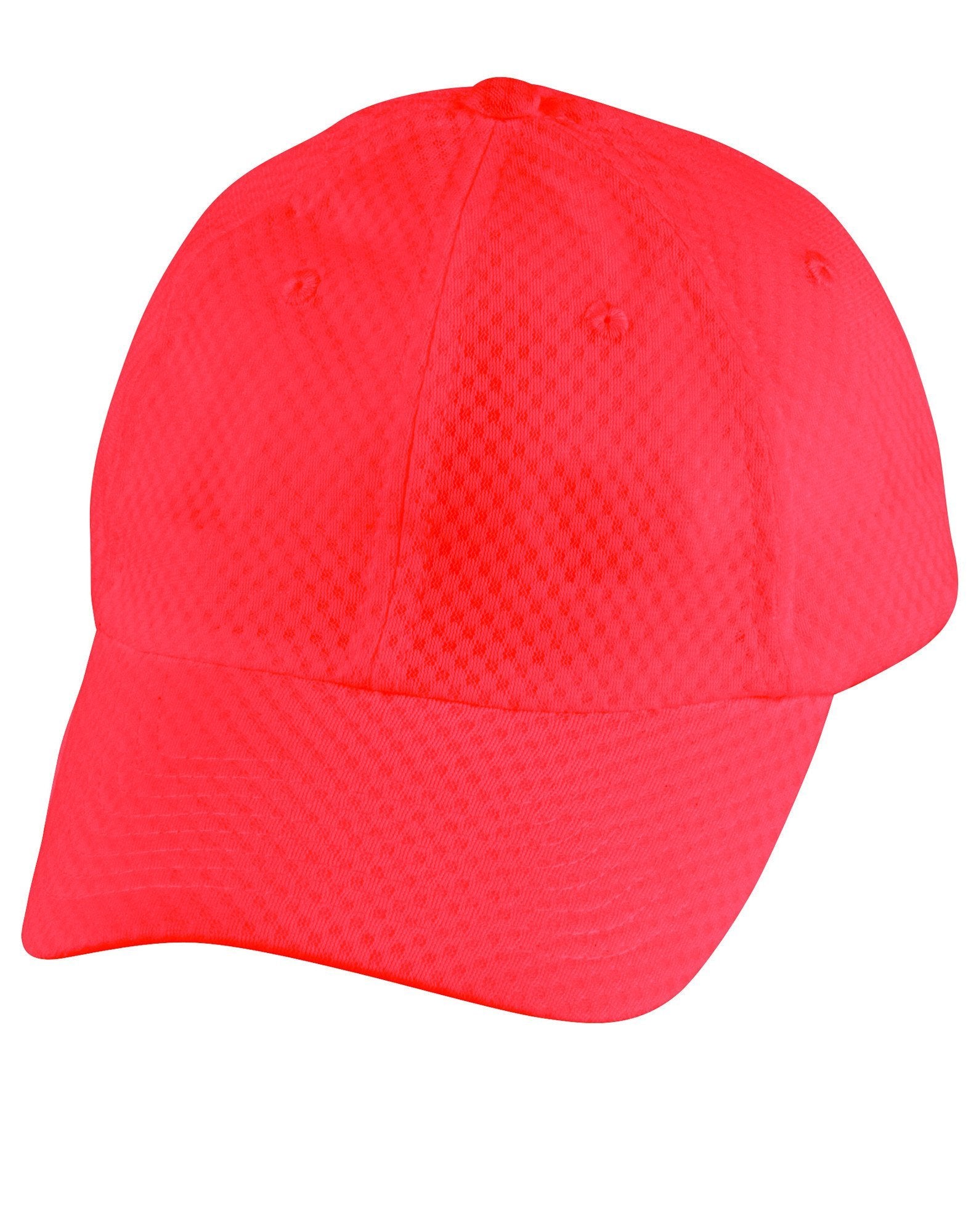 Winning Spirit-Winning Spirit Athletic Mesh Cap-Red-Uniform Wholesalers - 3