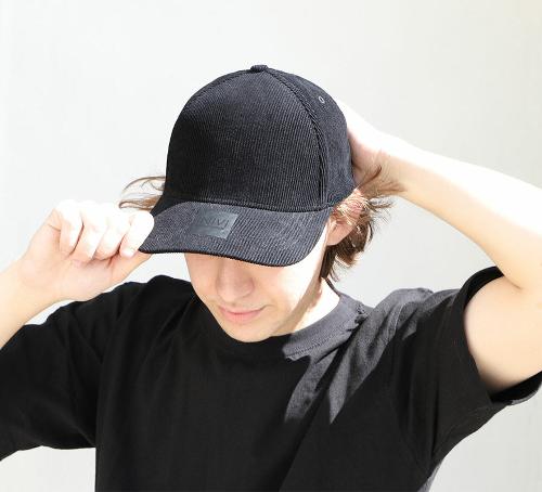 Grace Collection Seamless Front Panel Corduroy Snapback (IV115)