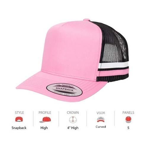 YUPOONG Stripe Cap - (6507)